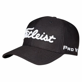 Titleist Dobby Tech Golf Cap - Black Streetwear Look