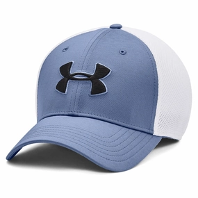 Under Armour TB Classic Mesh Golf Cap - Mineral Blue/White Trend Alert