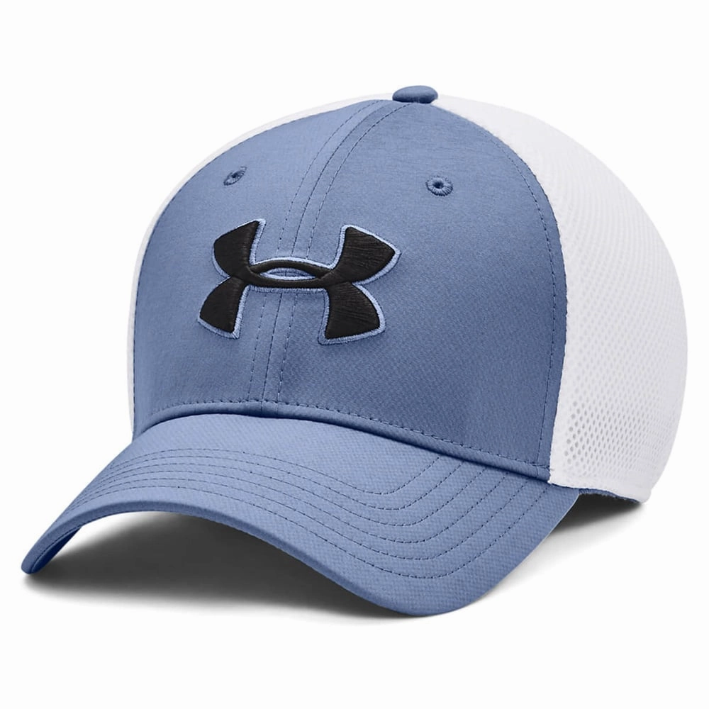 Under Armour TB Classic Mesh Golf Cap - Mineral Blue/White Trend Alert