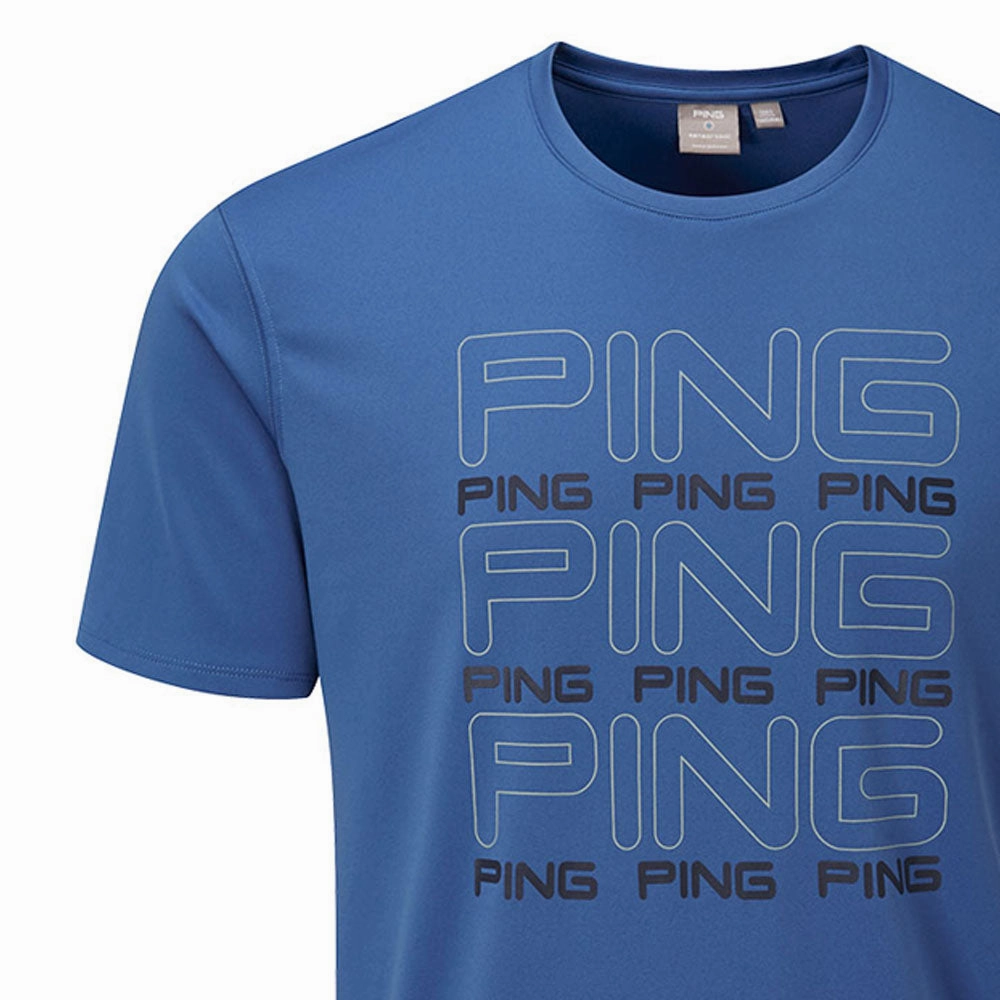 Ping Logo Tee Polo Shirt - Horizon Weekend Essential