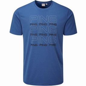 Ping Logo Tee Polo Shirt - Horizon Plus size confidence