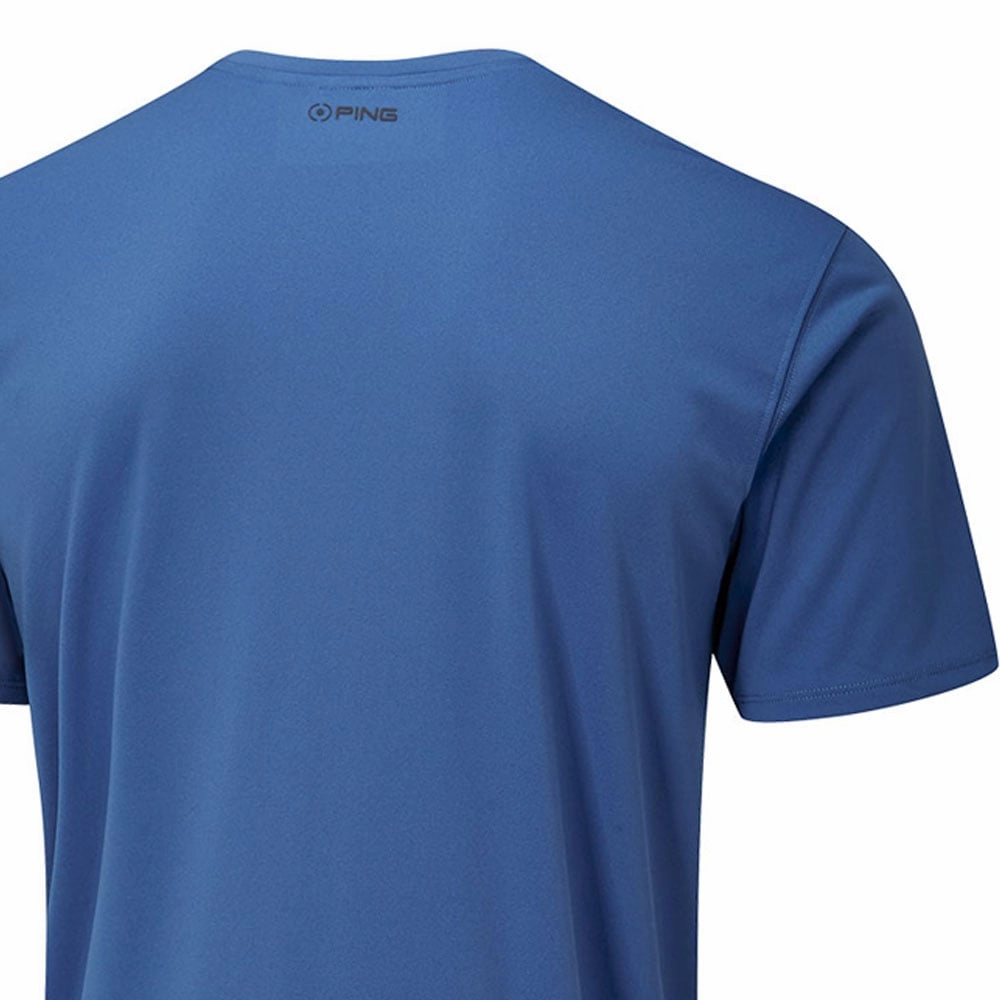 Ping Logo Tee Polo Shirt - Horizon Versatile Look Polka Dot Pattern
