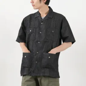 FOB FACTORY / F3491 Cuba Shirt wrinkle free