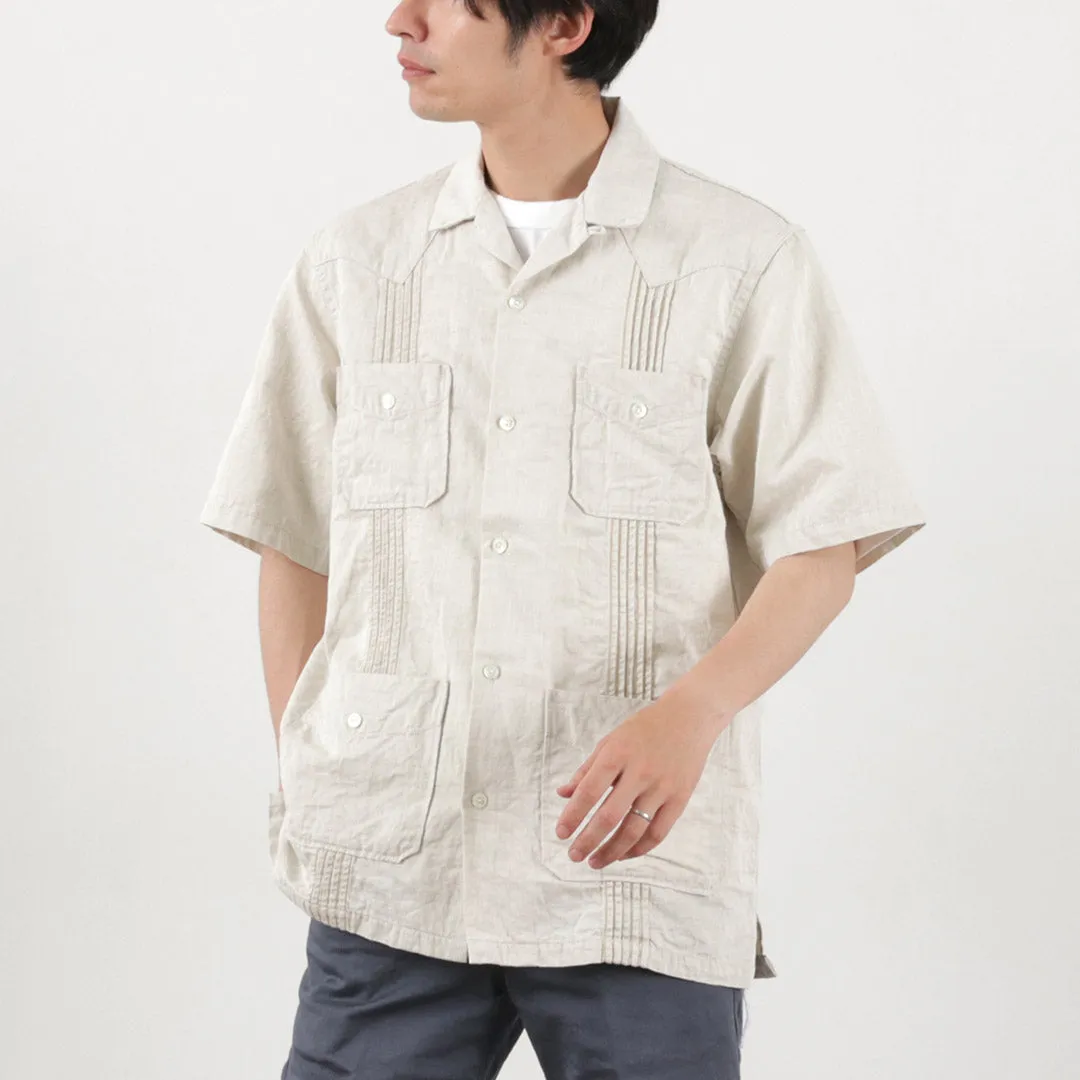 FOB FACTORY / F3491 Cuba Shirt Multi Pocket Utility Active Wear