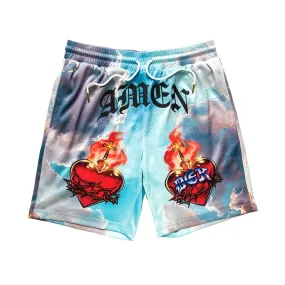 DGK Sacred Athletic Shorts - Multi Outdoor Look Compression Lining