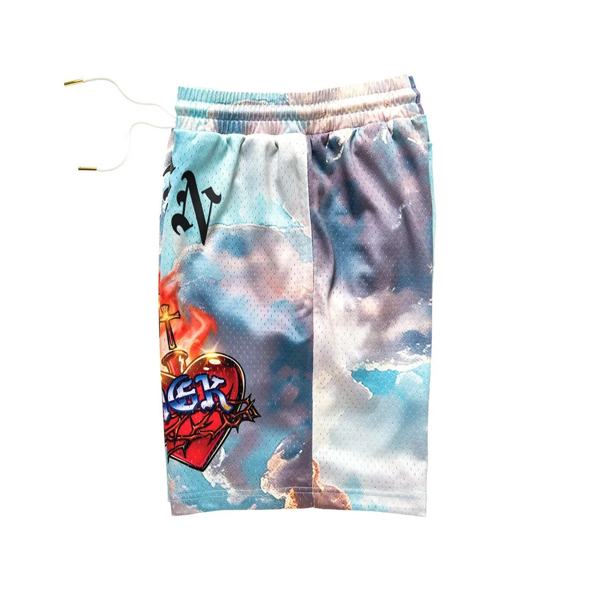 DGK Sacred Athletic Shorts - Multi Metallic accents Modern Look