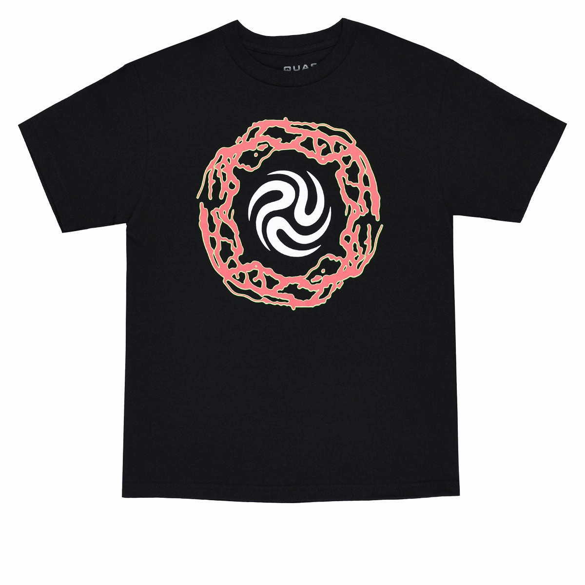 Quasi Drop-Out T-Shirt - Black Sporty Style Wear safe for skin