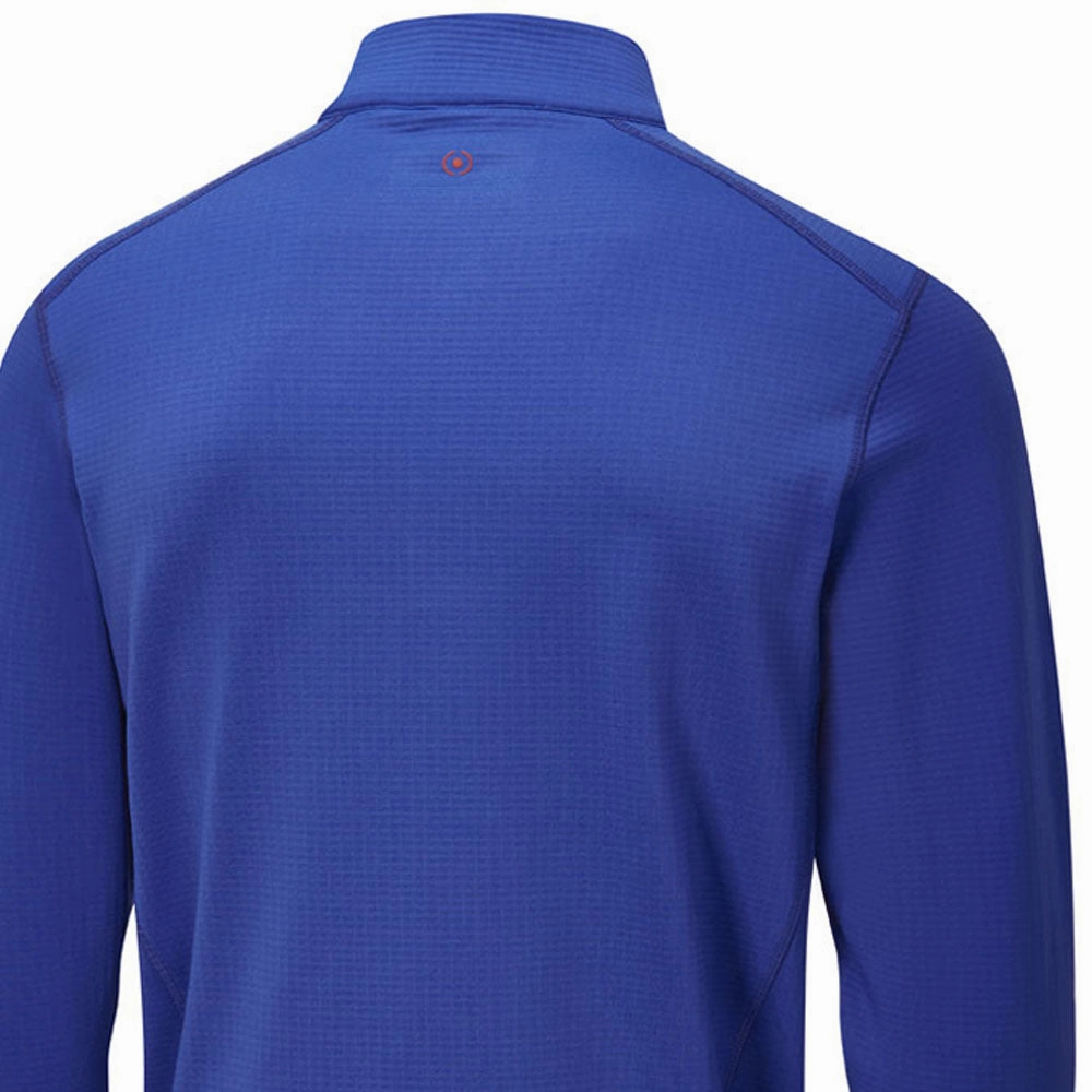 Ping Edwin 1/2 Zip Pullover - Blue Surf anti shrinking