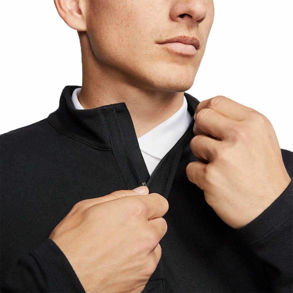 Casual Basics Nike Dry Victory 1/2 Zip Golf Sweater - Black/White