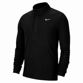 product couple intimacy Nike Dry Victory 1/2 Zip Golf Sweater - Black/White
