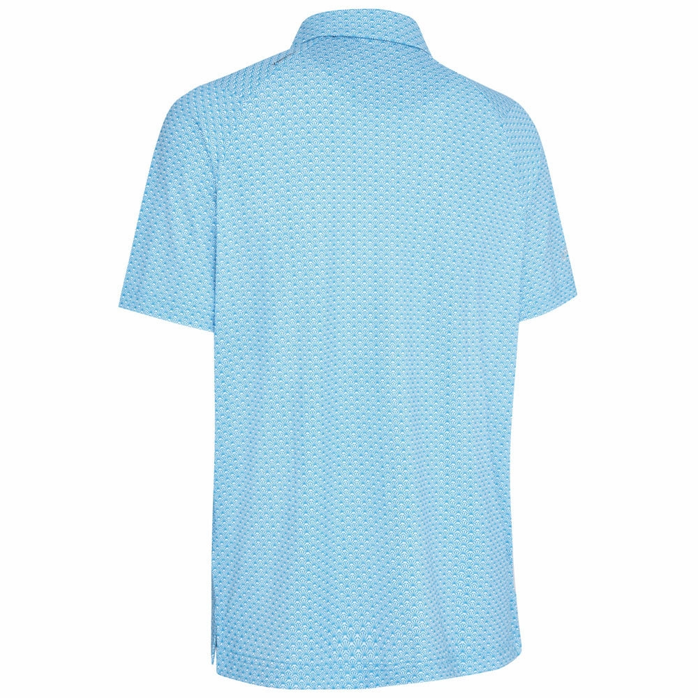 Callaway Tee Allover Print Polo Shirt - Hawaiian Surf Teenager fashion Classic Look