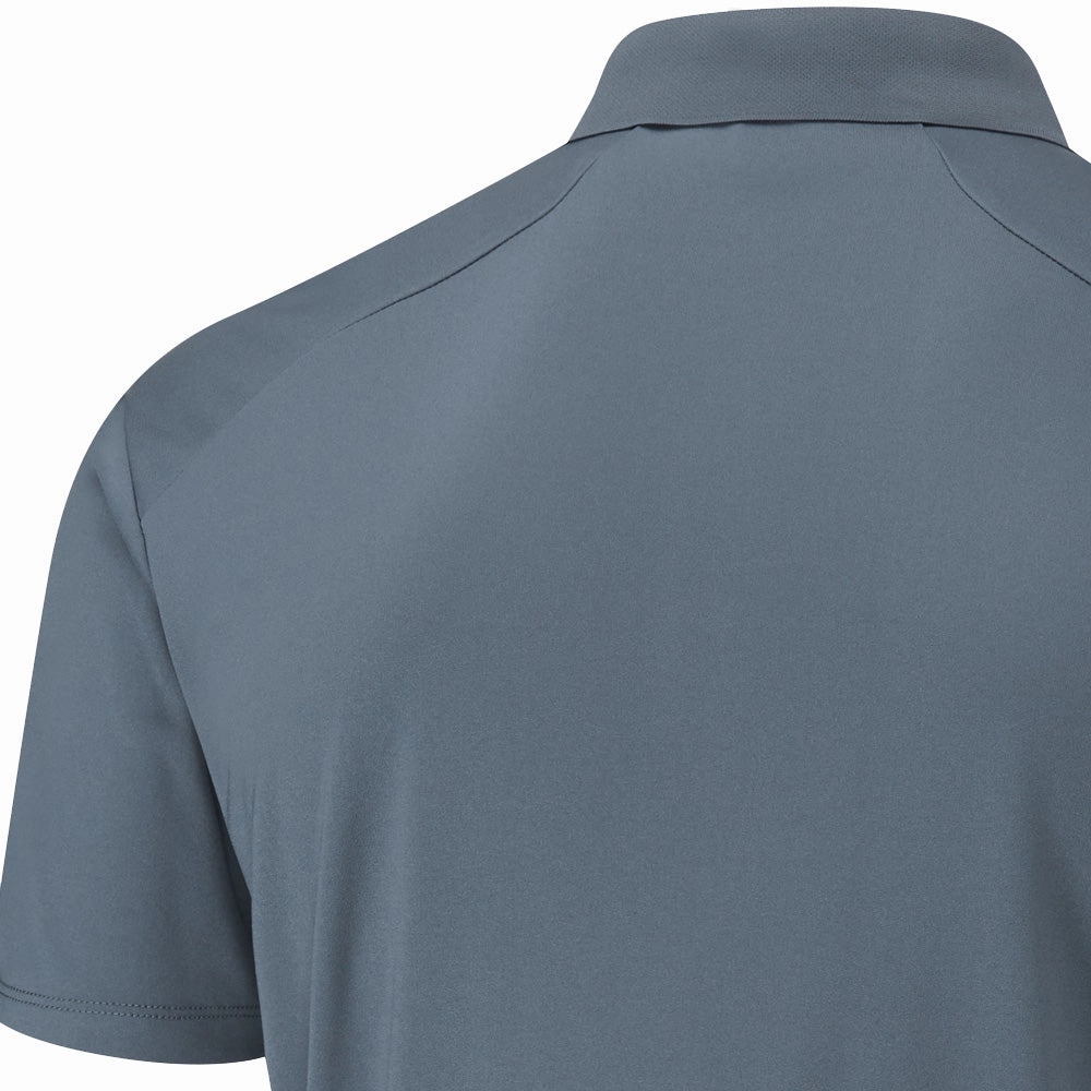 Ping Lindum Polo Shirt - Stormcloud Non Iron Fabric Breezy Design