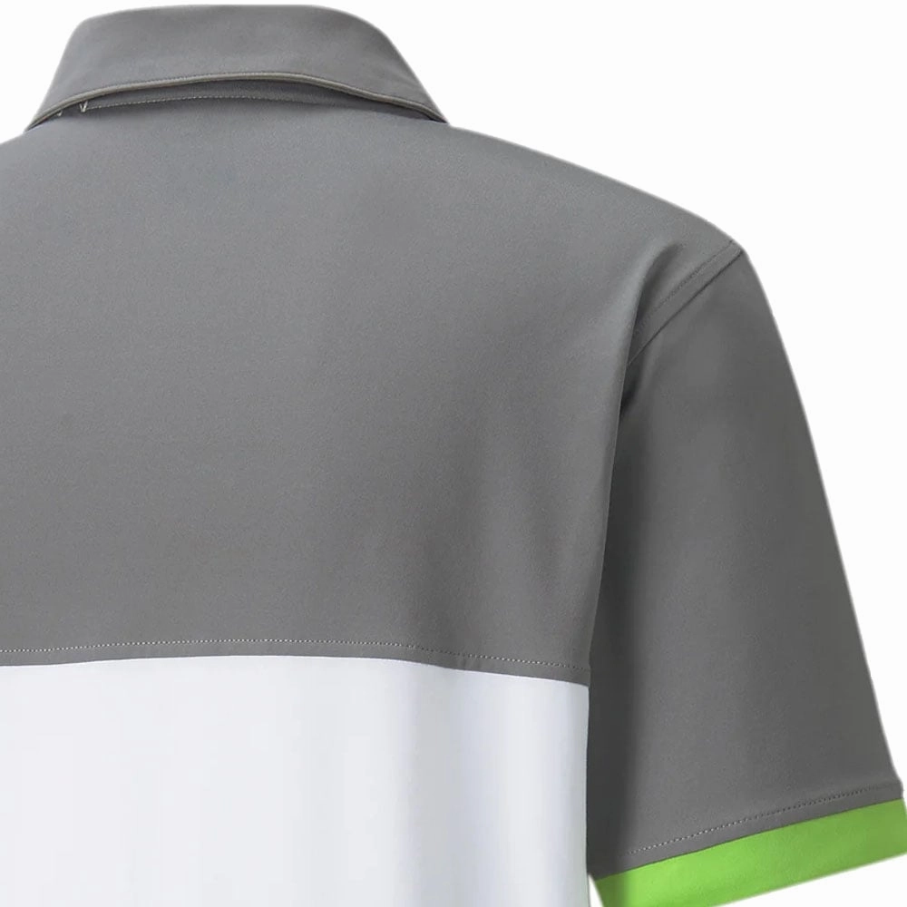 Puma Cloudspun Highway Polo Shirt - Quiet Shade/Greenery Lightweight Shirt