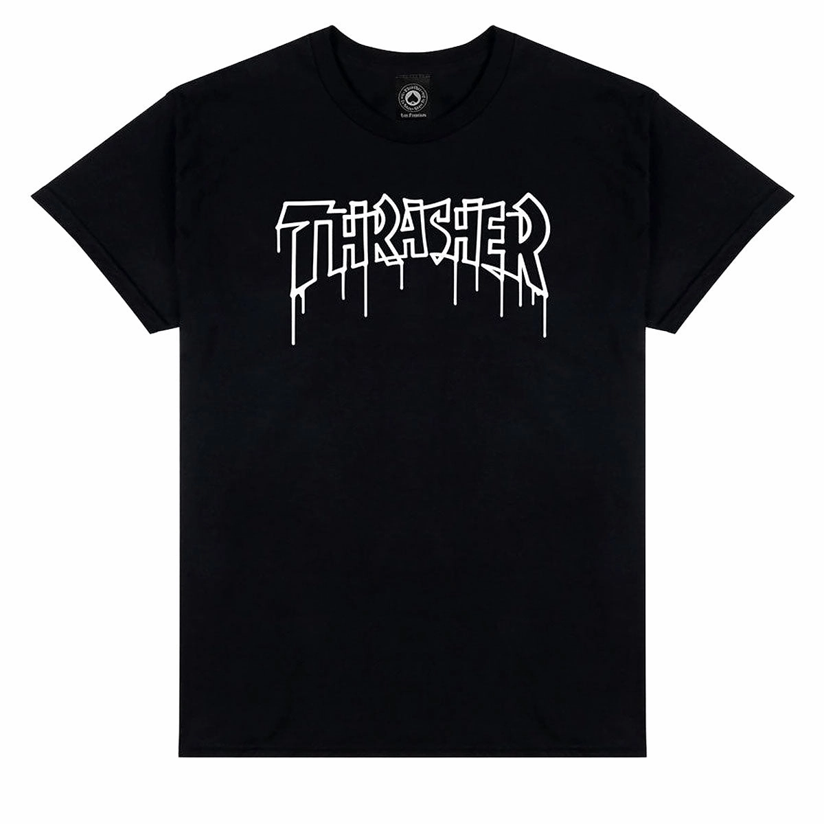 QuickDryTechnology Active Comfort Thrasher One-Liner T-Shirt - Black