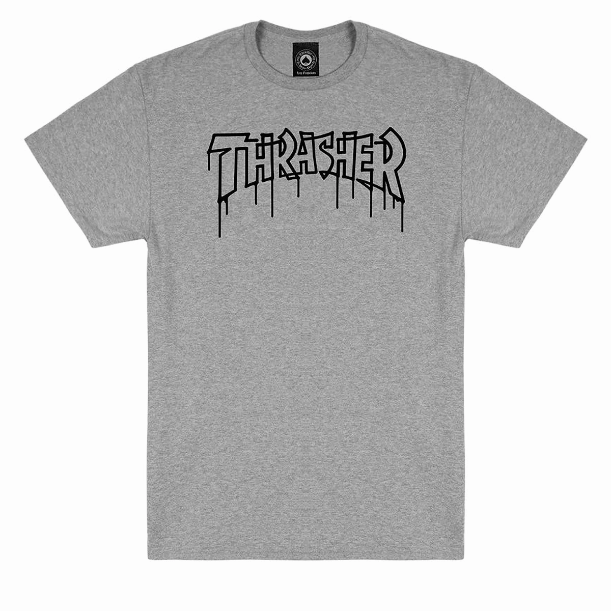 Thrasher One-Liner T-Shirt - Sport Grey Active Comfort Style