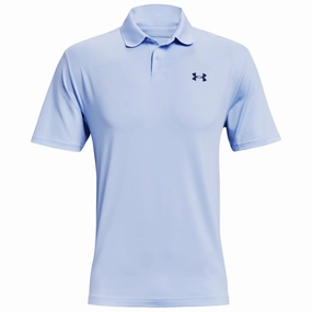 Under Armour Performance 2.0 Golf Polo Shirt - Isotope Blue/Pitch Grey Unisex Core Relaxed Everyday Wear