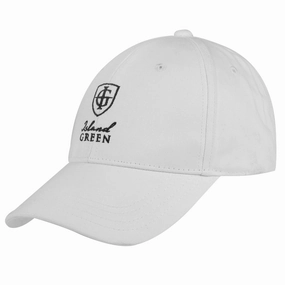 Fall Vibes Mood Style Island Green Performance Pro Golf Cap - White