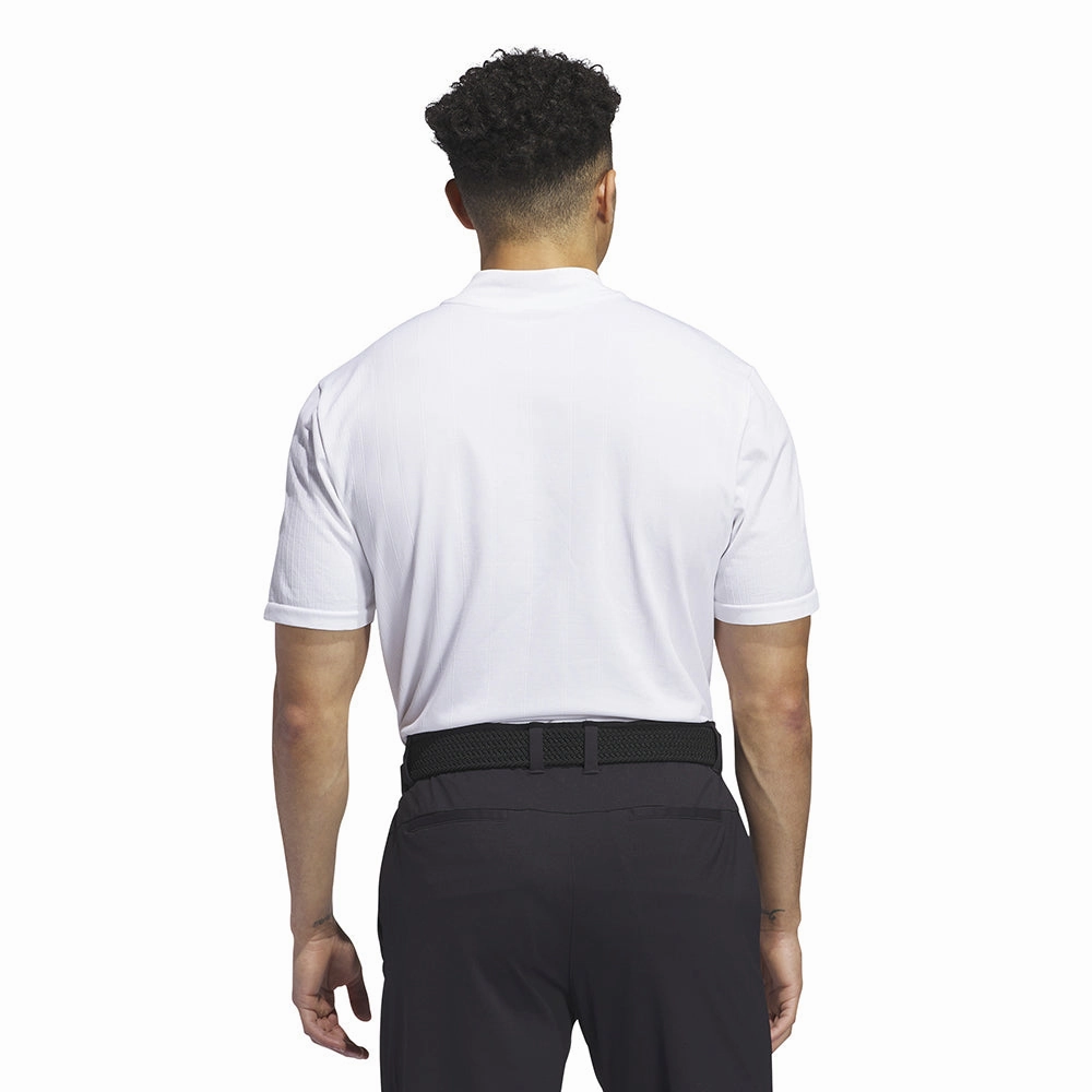 Everyday Trend OdorResistant adidas Ultimate 365 Tour Primeknit Striped Polo Shirt - White