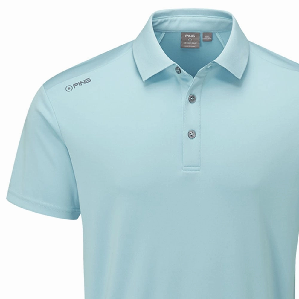 Chic Smart Ping Lindum Polo Shirt - Sky Blue