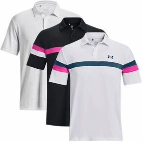 Casual Day Wear Under Armour Polo 3 Pack - Pink