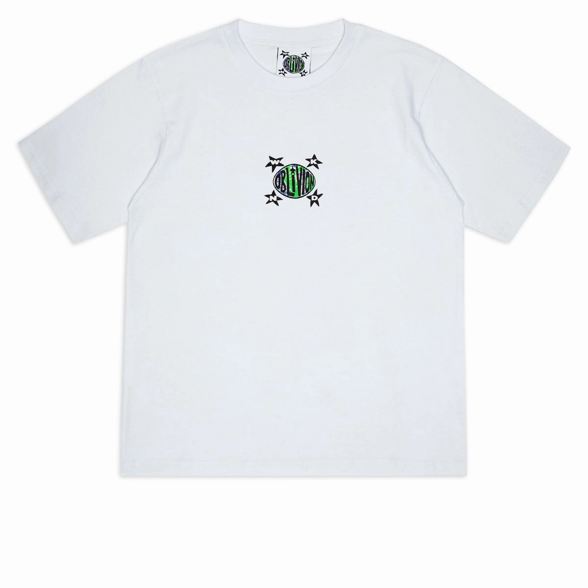 WKND x Oblivion Logo T-Shirt - White Eye-Catching