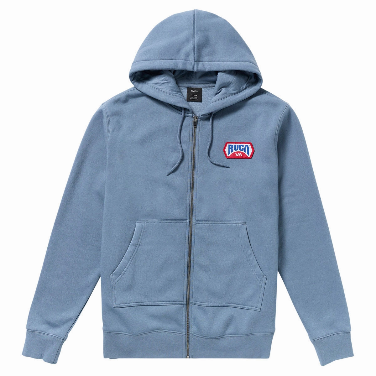 fleece material Pig like RVCA Supplier Zip Hoodie - Vintage Navy