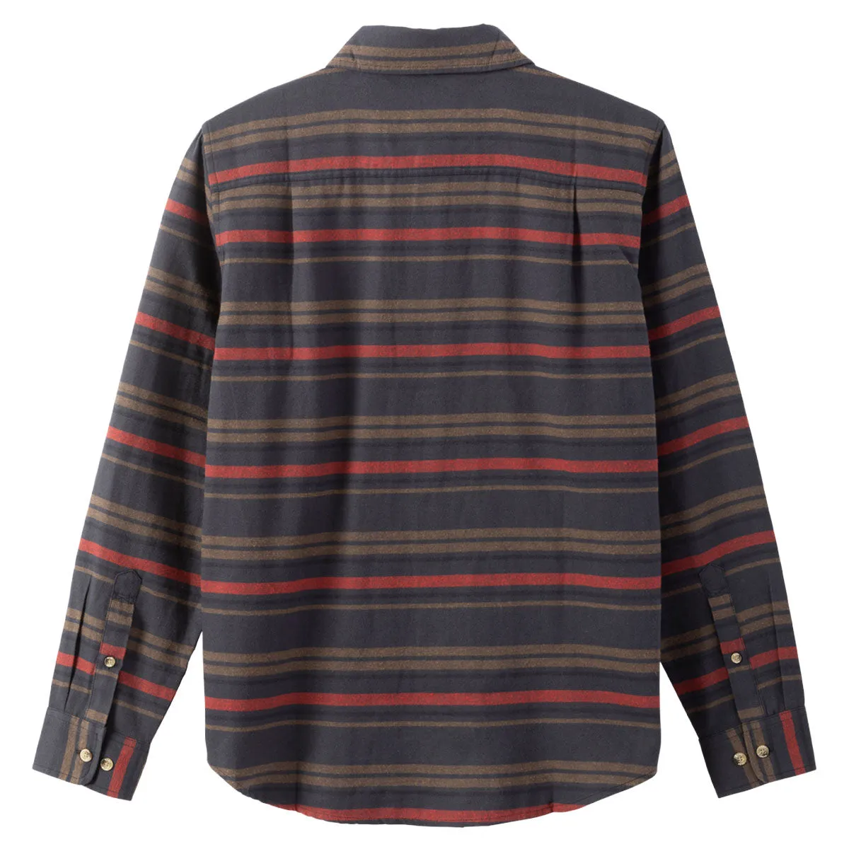 Urban Wear High Street Fashion Dark Seas Briarcreek Long Sleeve Shirt - Navy