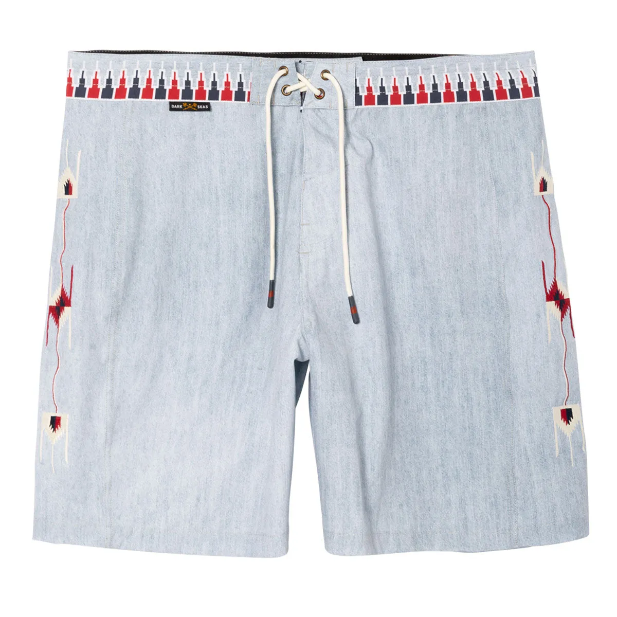 Dark Seas Everly Boardshorts - Denim Street Utility ElasticWaist