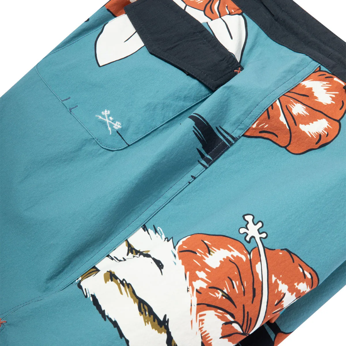 Dark Seas Harlan Boardshorts - Blue Cozy Stretch Active Stretch