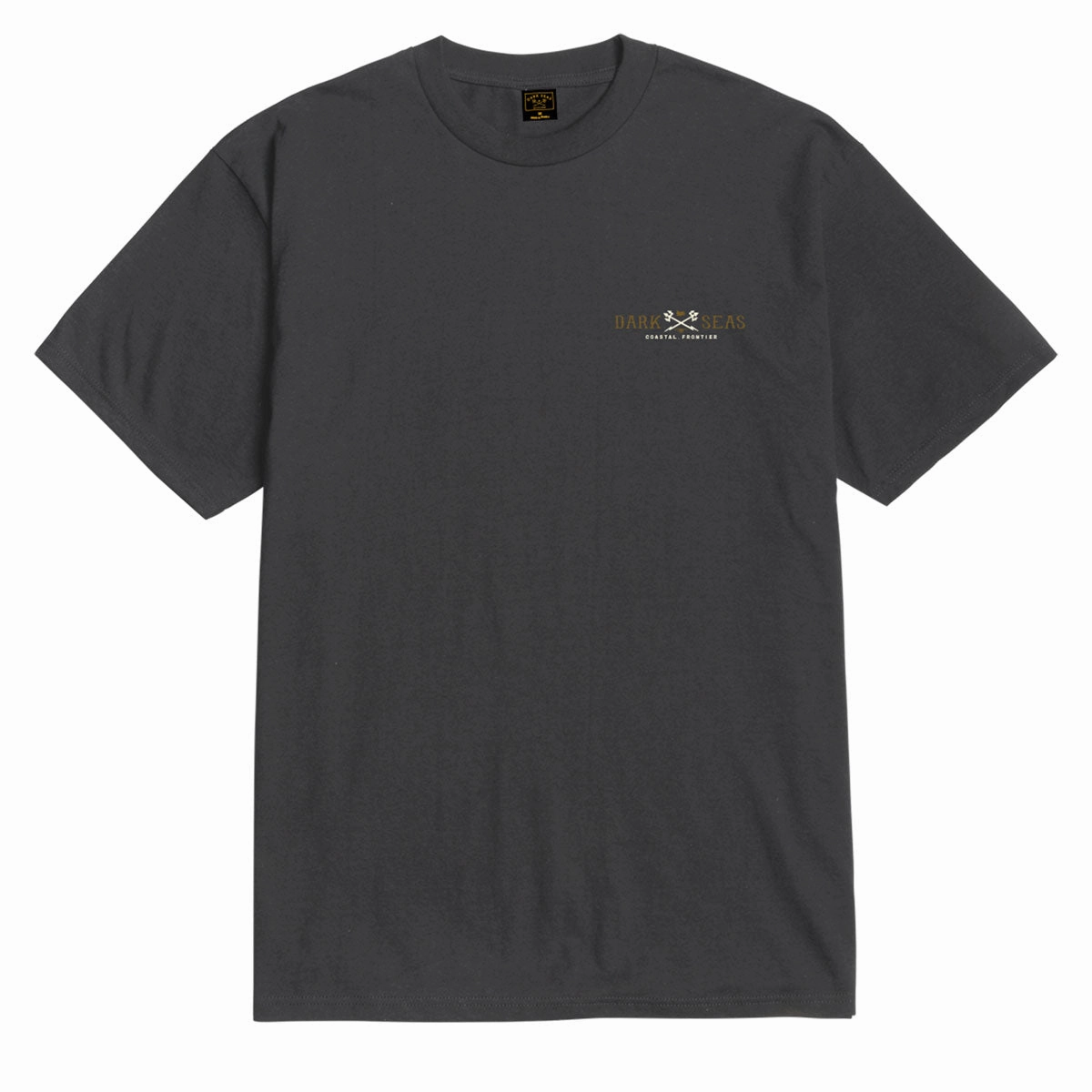 Dark Seas Reinforced T-Shirt - Dusty Black Trendy Top Comfy and Versatile