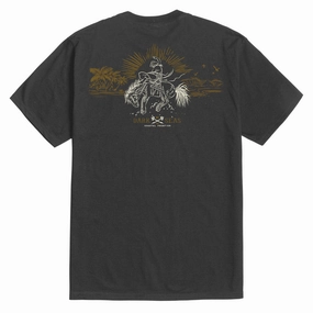 Dark Seas Reinforced T-Shirt - Dusty Black Comfortable fit