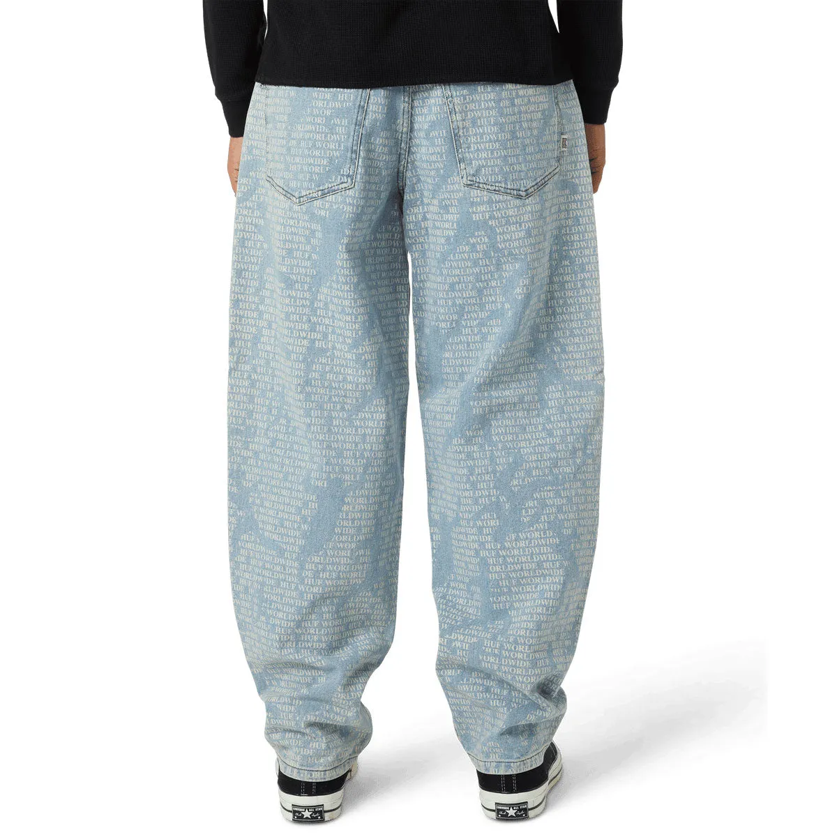 Fashionable Waist HUF Cromer Ceremony Jeans - Blue
