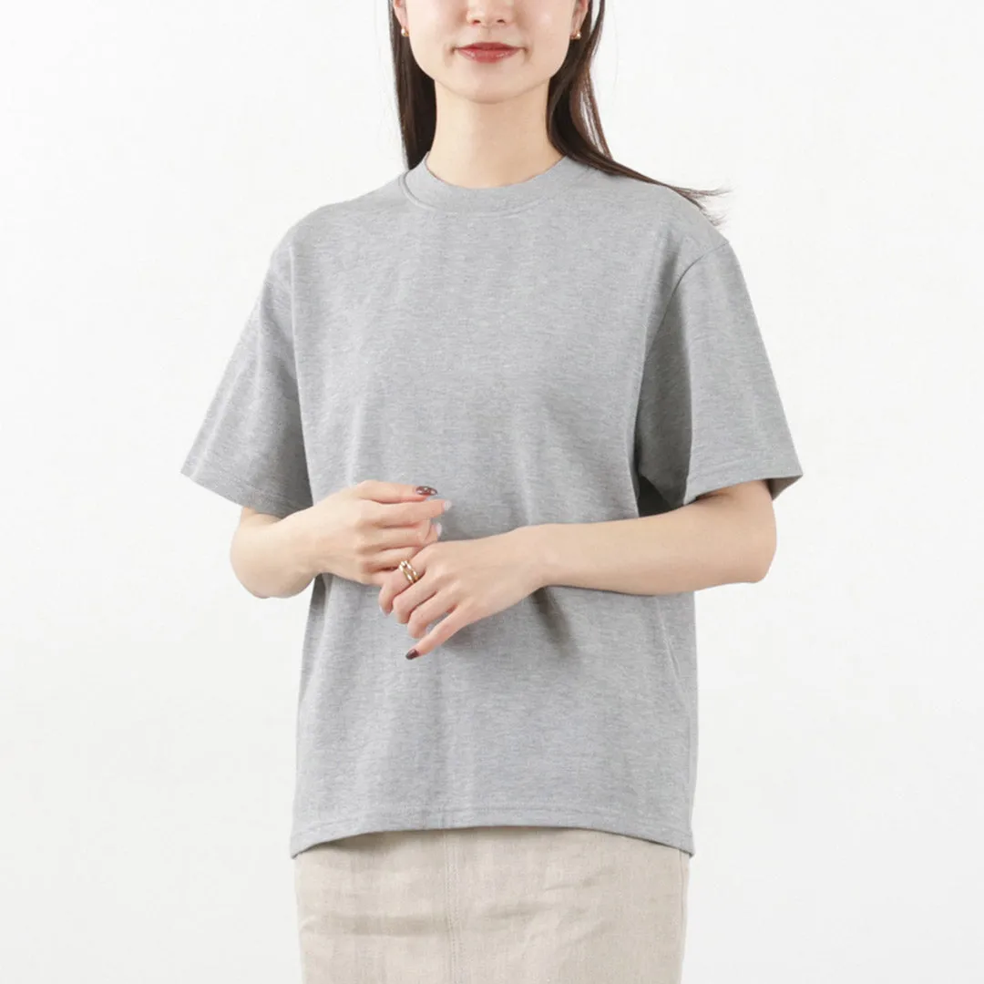 YONETOMI NEW BASIC / Side Round Body Knitted T-shirt NeutralTonesCollection