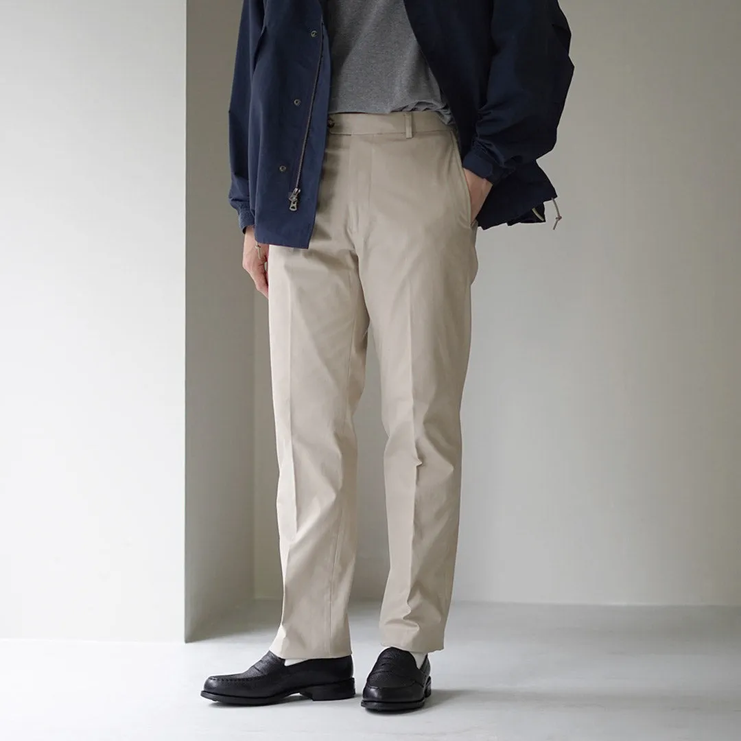 Metallic accents D.C.WHITE / High-density Chino Stretch Slim Tapered Pants