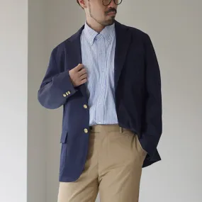 Polished Casual Noise Reducing Fabric D.C.WHITE / West Point Blazer 2