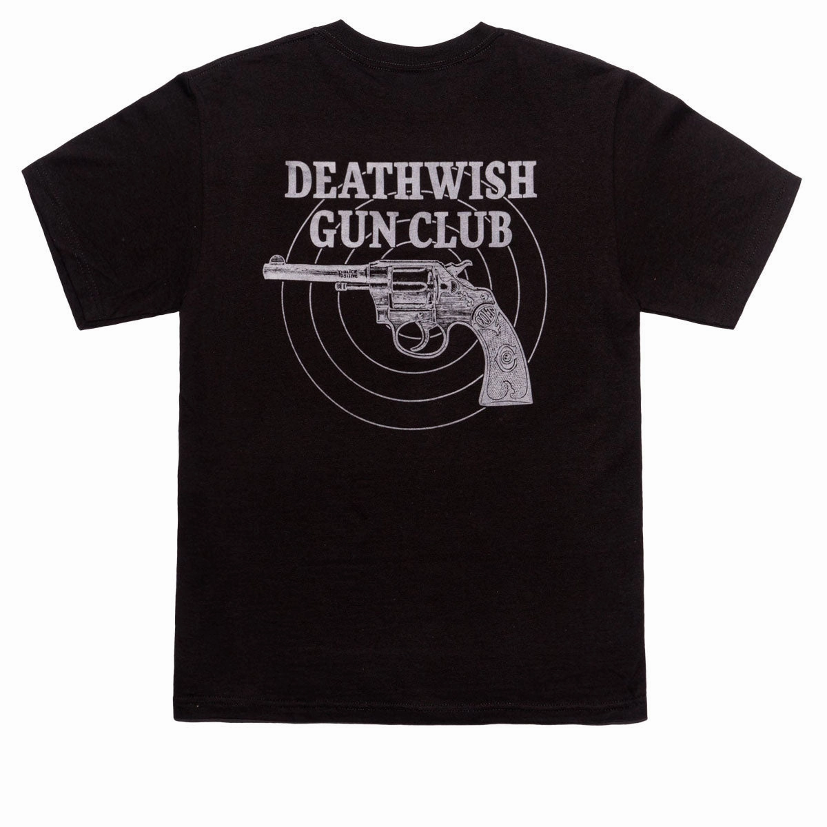 Smart Fashion Light Trend Deathwish Gun Club T-Shirt - Black