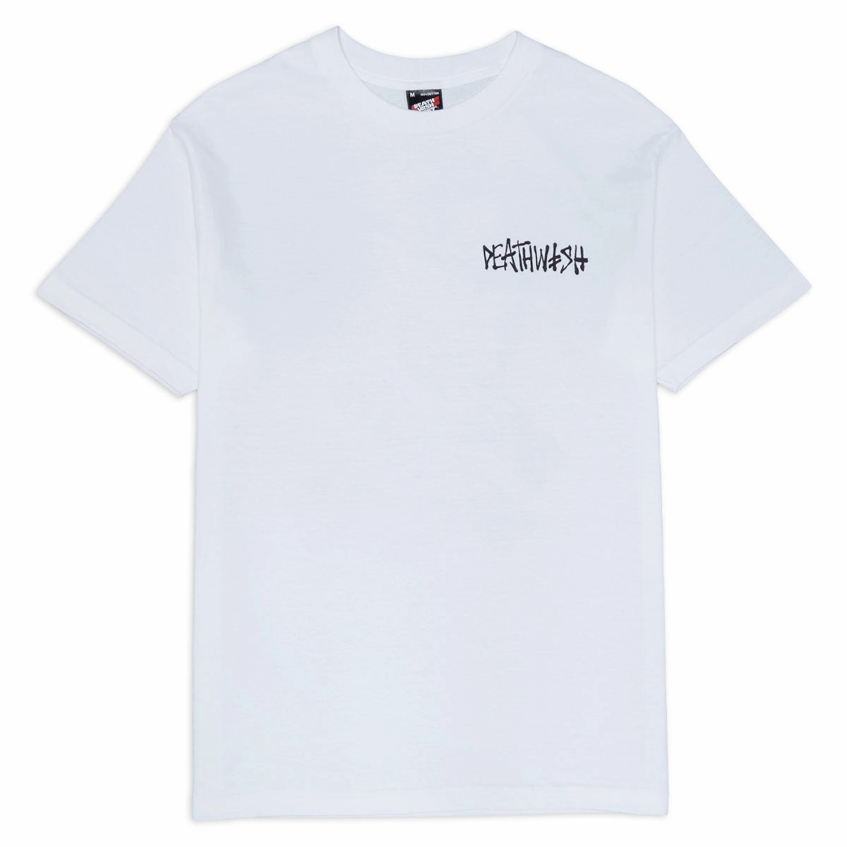 Deathwish Trapped T-Shirt - White comfortable option Cozy Fit