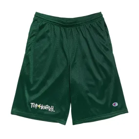 Anti Chafe Seamless anti slip grip Top Heavy All Star Shorts - Forest Green