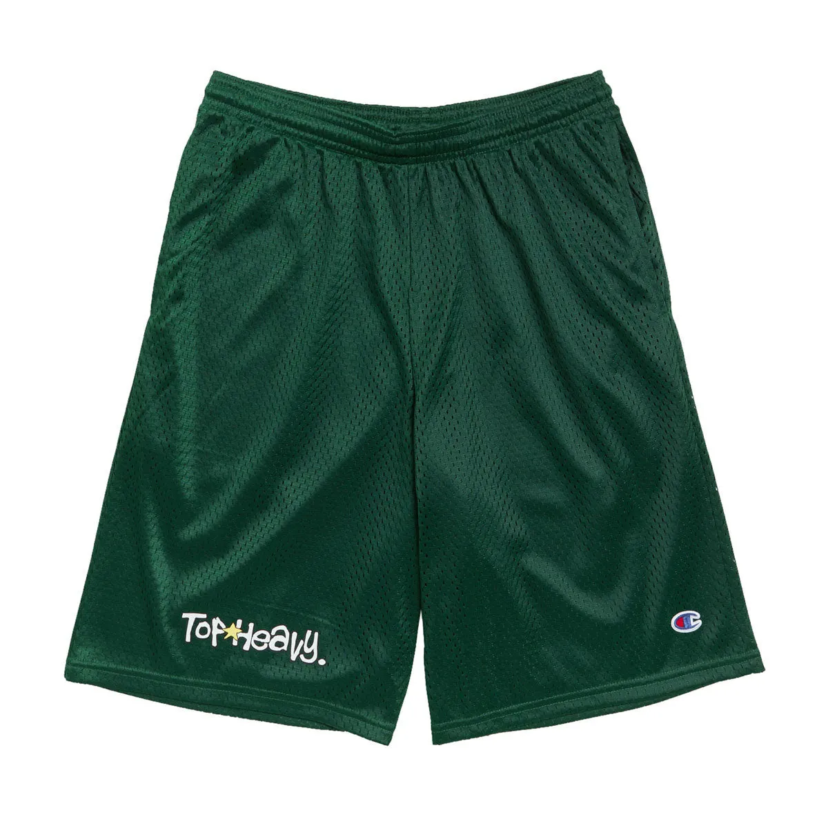 Anti Chafe Seamless anti slip grip Top Heavy All Star Shorts - Forest Green