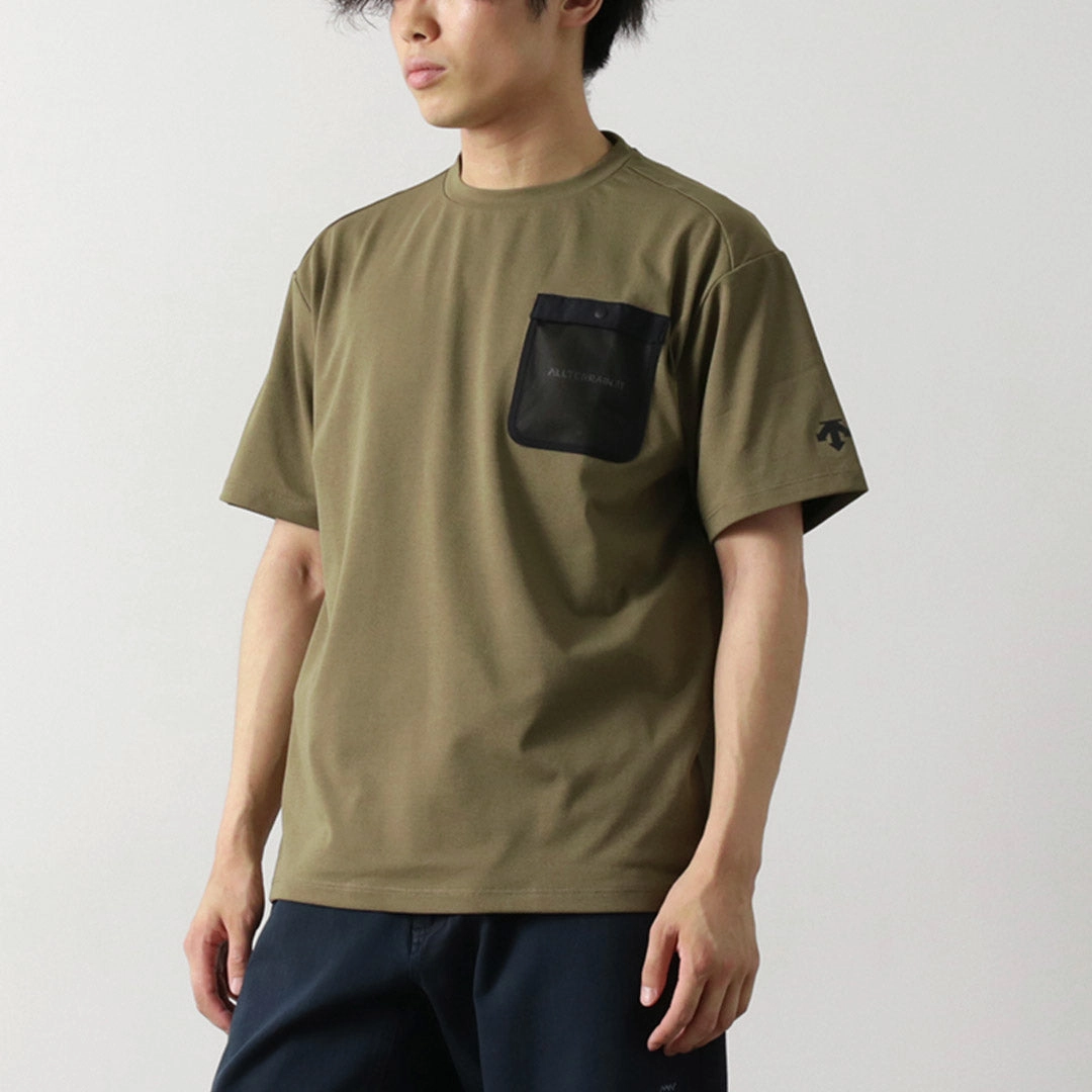 Breathable mesh lining Casual All-Day DESCENTE ALLTERRAIN81 / Rash Half Sleeve Tee