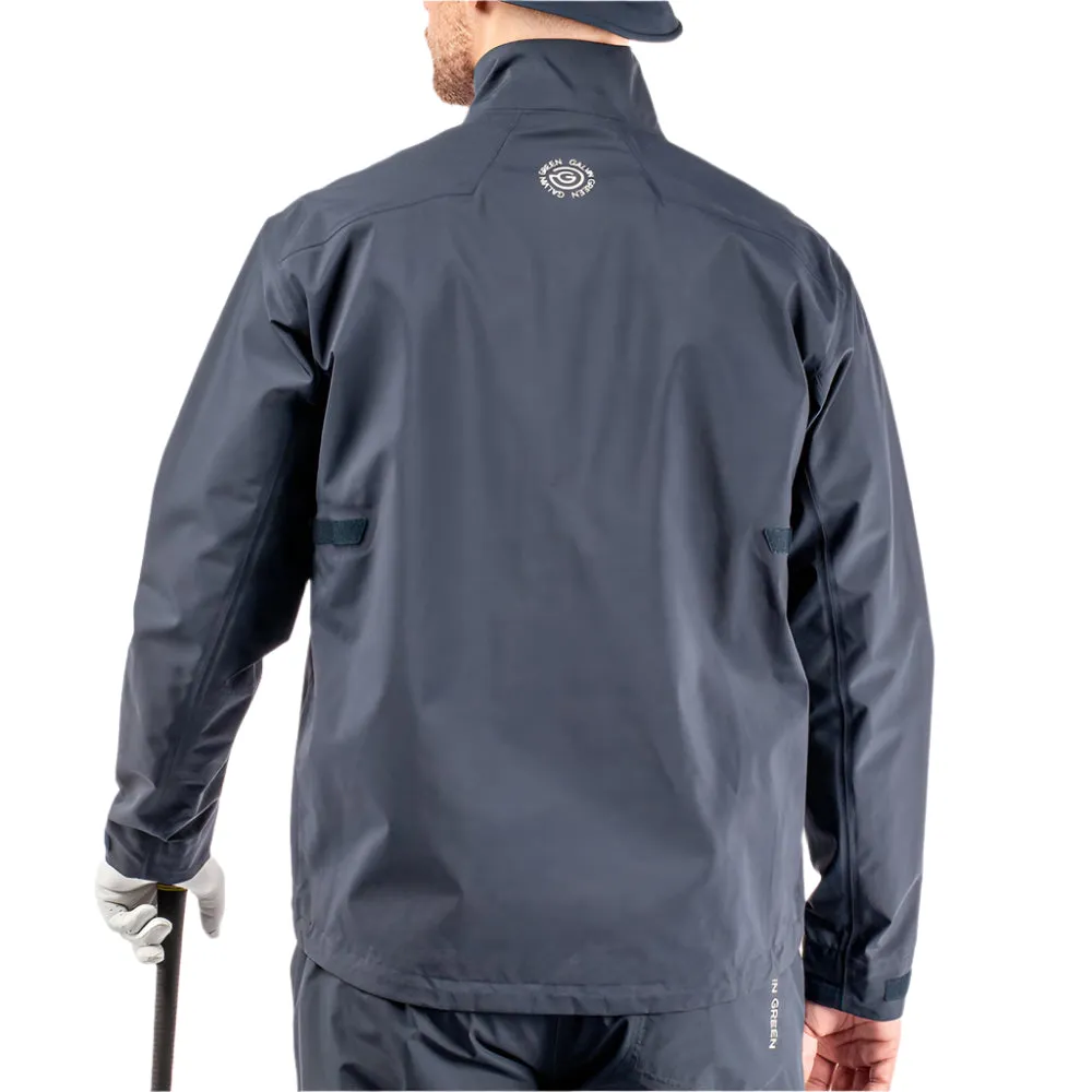 Layered Drape Galvin Green Ashford 1/2 Zip Gore-Tex Waterproof Jacket - Navy/Cool Grey/White