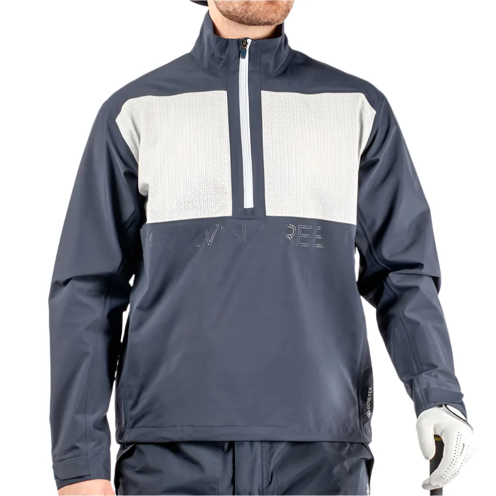 Galvin Green Ashford 1/2 Zip Gore-Tex Waterproof Jacket - Navy/Cool Grey/White NoiseReduciting Fabric