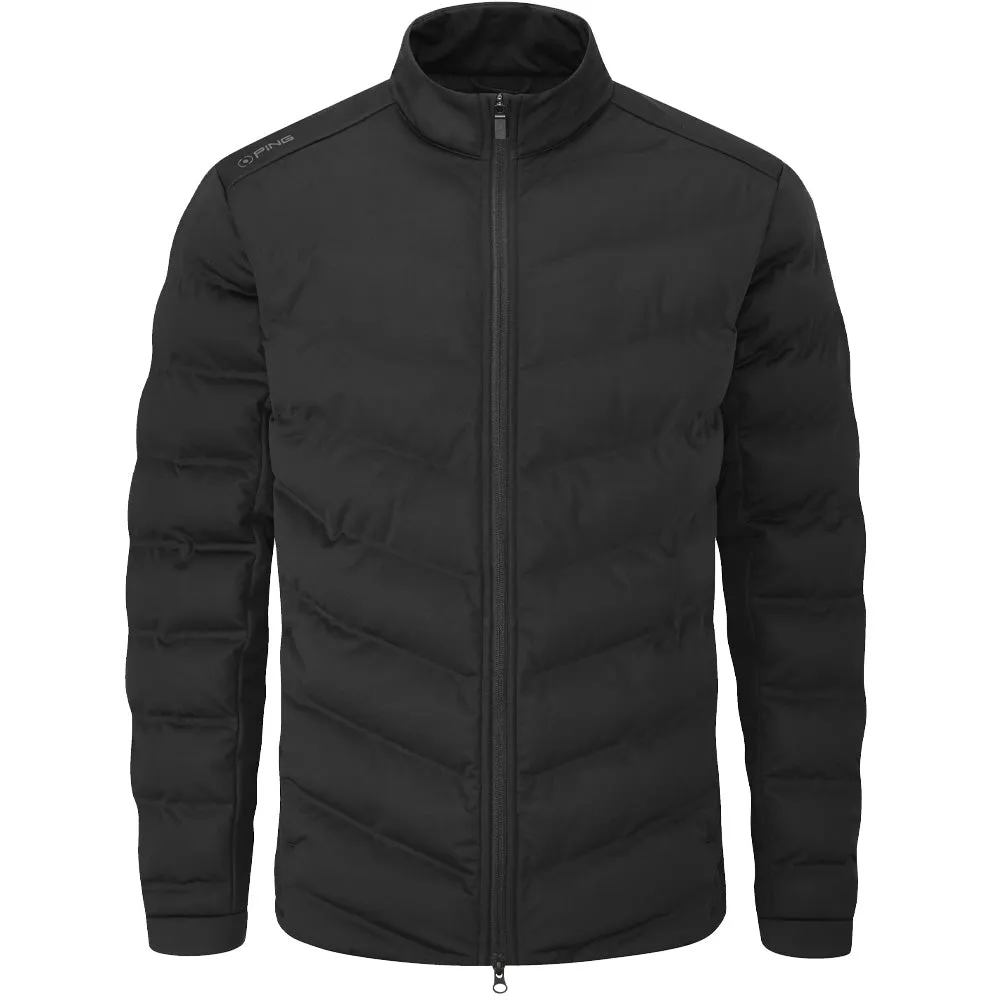 RubberizedButtonClosures Ping Norse S4 Jacket - Black