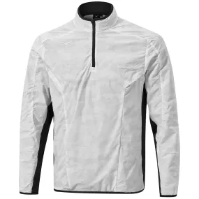 Hike Fit Mizuno Winter Stretch 1/4 Zip Jacket - White