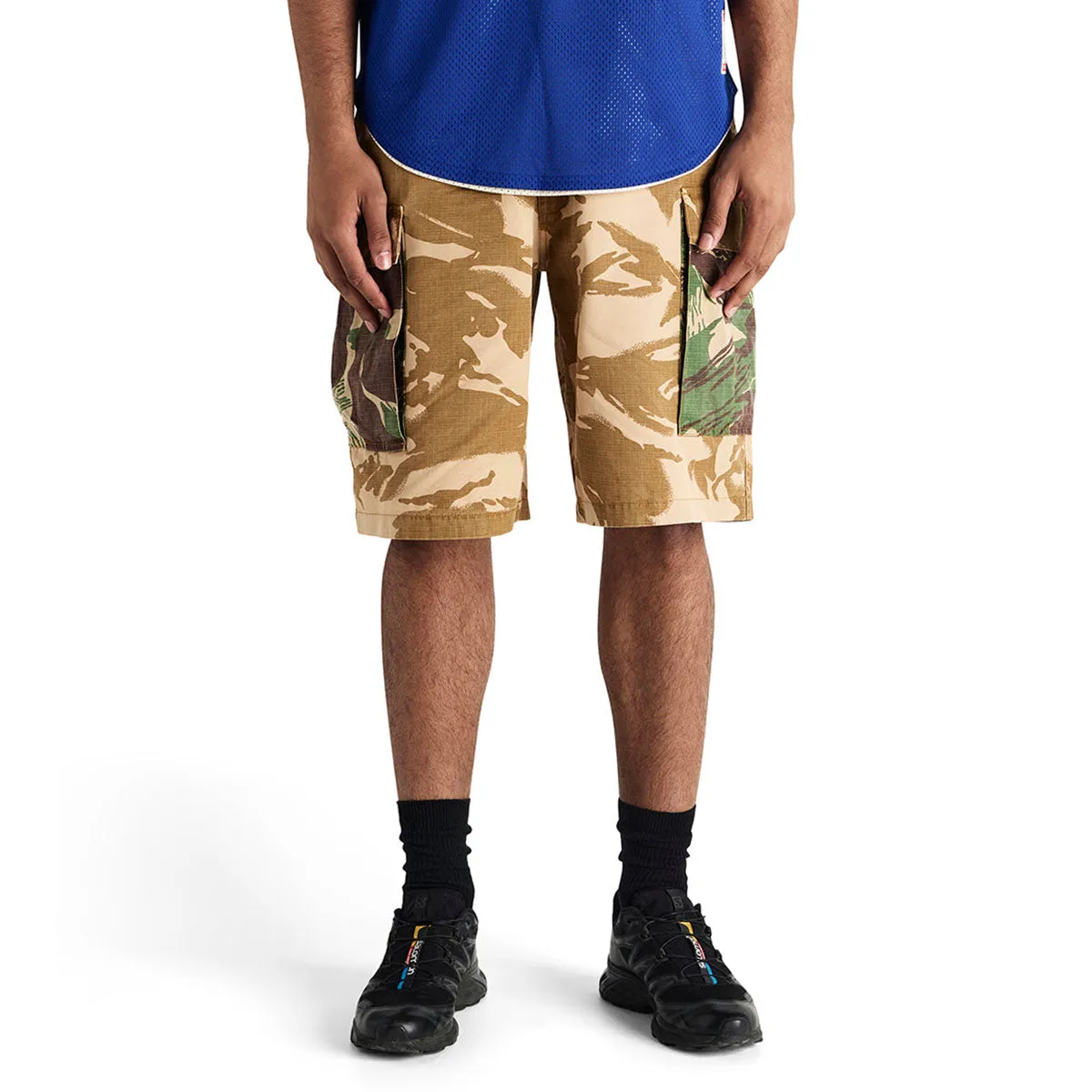 Playful Prints Deus Ex Machina Arts And Crafts Cargo Shorts - Desert Camo