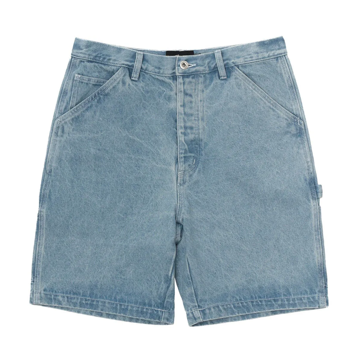 Deus Ex Machina Big Fella Denim Shorts - Light Stone surf wear