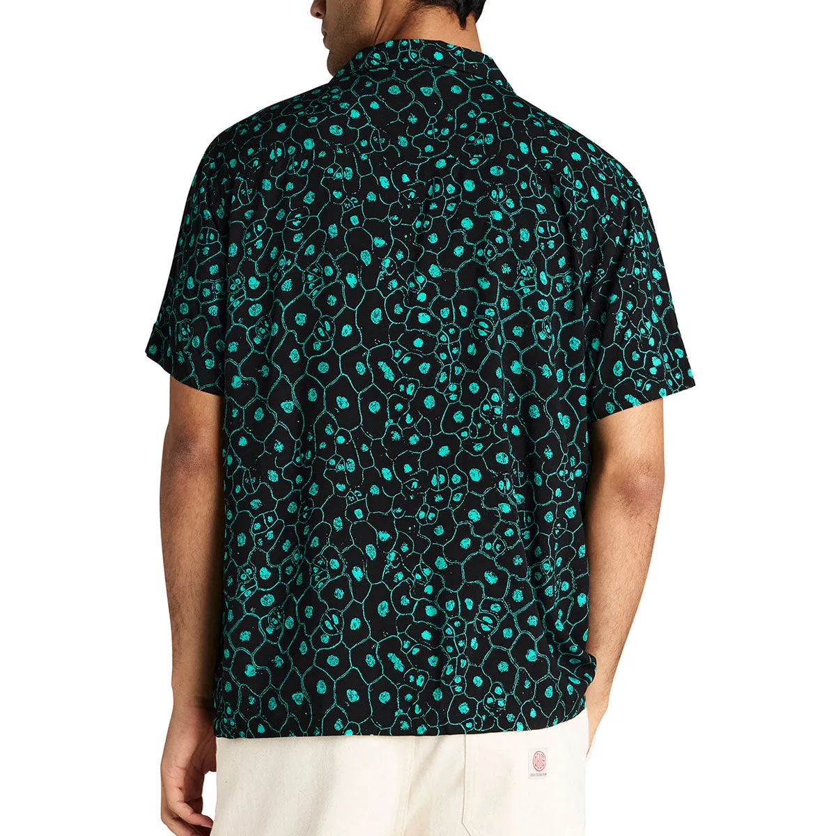 Casual Comfort Deus Ex Machina Plant Cell Shirt - Biscay Green