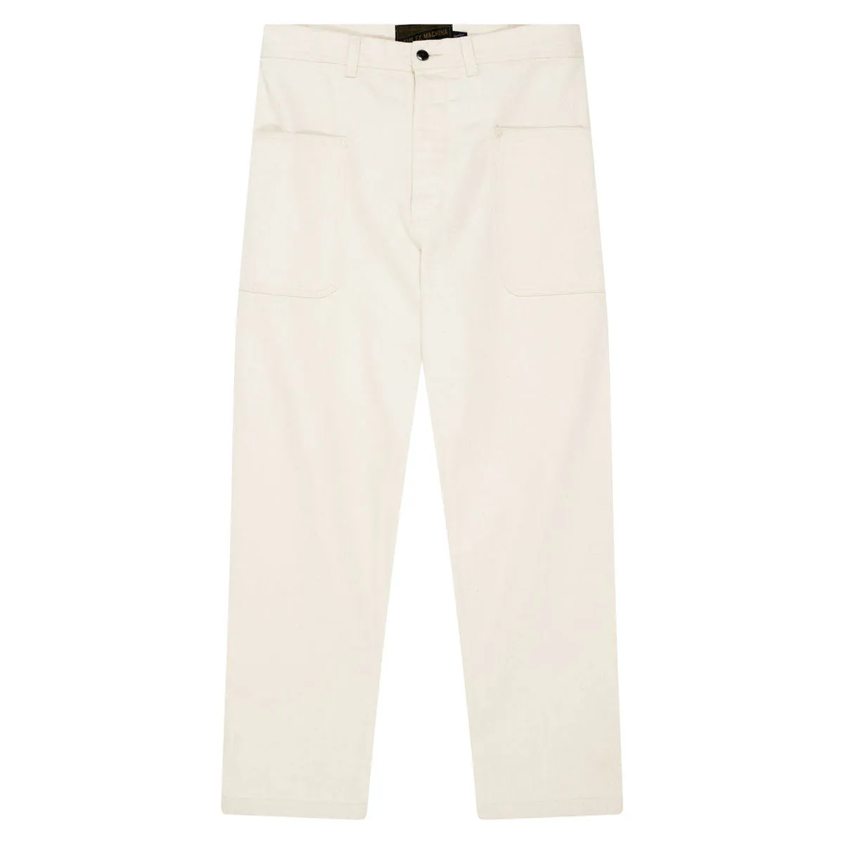 Deus Ex Machina Specter Work Pants - Natural Pull-on style