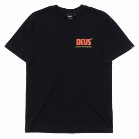 discount offer Minimalist fashion Deus Ex Machina Drop Down T-Shirt - Black
