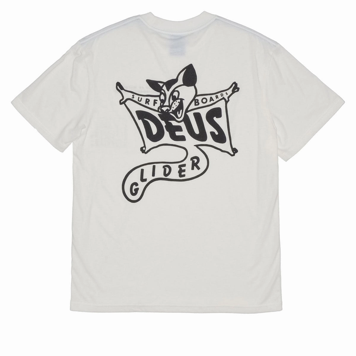 Fuzz Free Surface Functional Style Deus Ex Machina The Glider T-Shirt - White